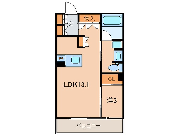 プライムメゾン東桜の物件間取画像